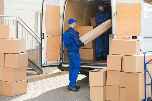 Professional small removals service helping with apartment moves in Docklands