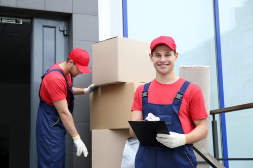 Local office storage collection service in the Docklands area