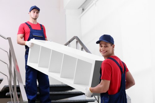 Secure and efficient packing services in Docklands with labelled moving boxes