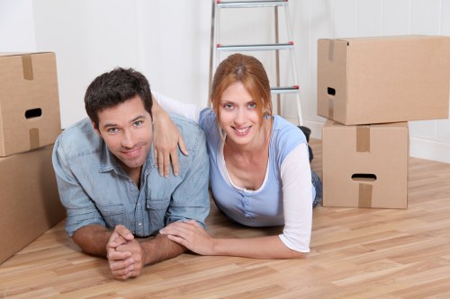 Secure storage unit options for removals in Docklands