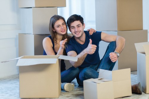 Clean and efficient household storage setup in Docklands