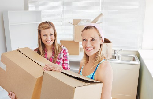 Organised storage for office furniture and documents in Docklands